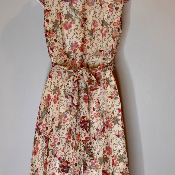Rabbit, Rabbit, Rabbit Floral Sleeveless Dress Women's size 12 - Picture 10 of 15